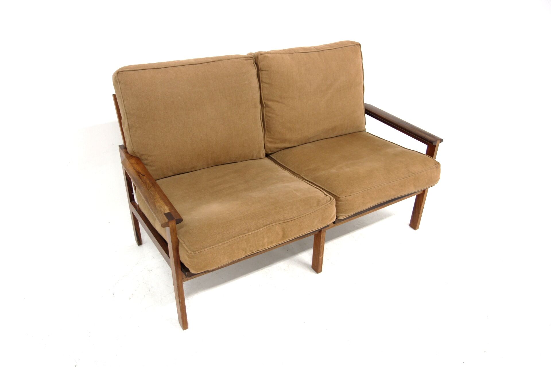 Scandinavian sofa 2 places "Capella", Illum Wikkelso, Denmark, 1960