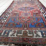 Tapis Hamadan vintage fait main en laine – 101 x 197 cm - 1C1042