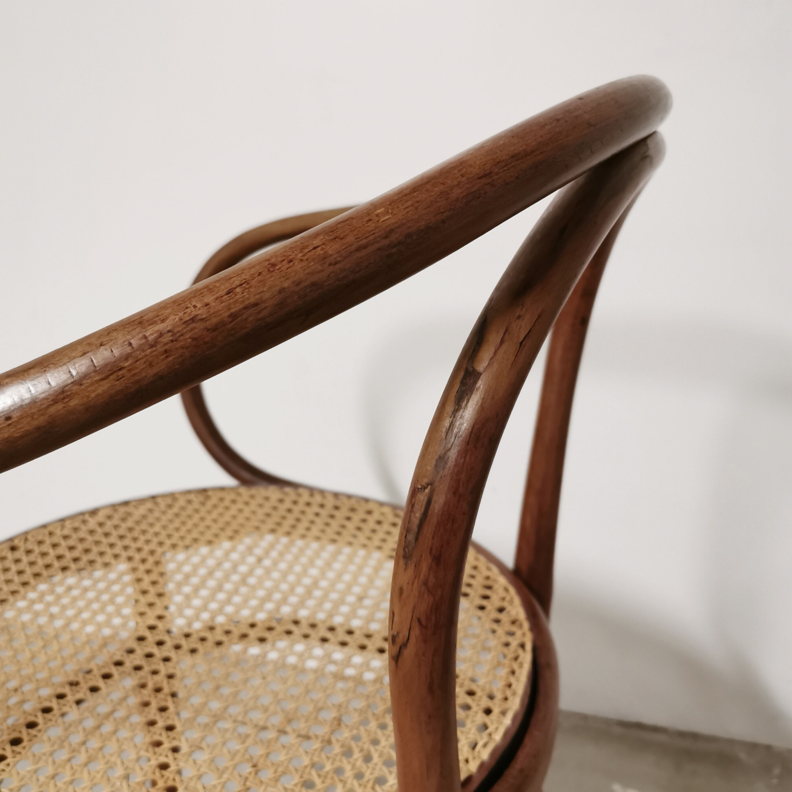 Armchair by Jacob & Josef Kohn, model "Le Corbusier".