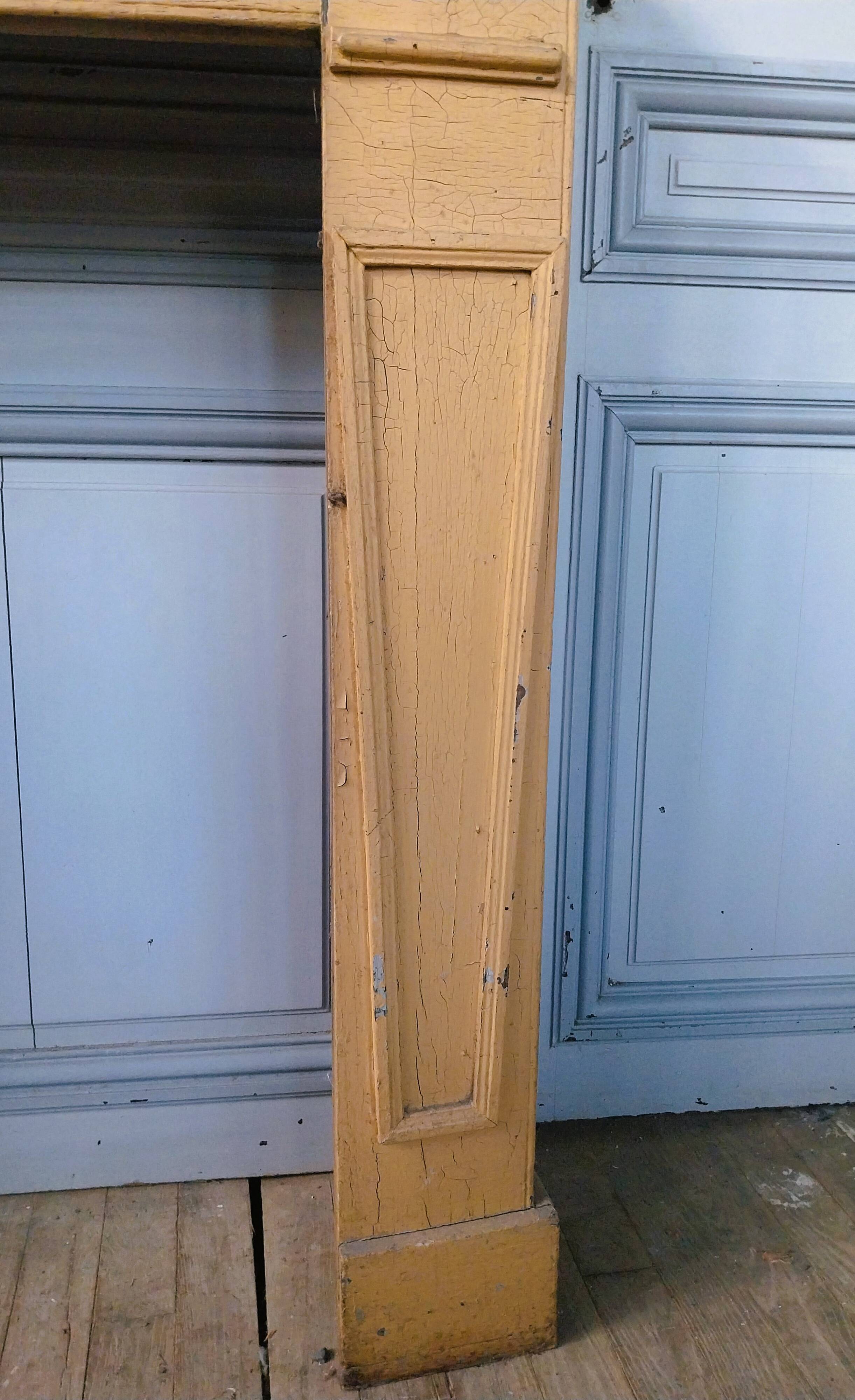19th Century Fireplace Mantel