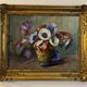 Nature morte aux anémones, signée début XX siècle