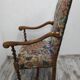 Fauteuils ancien avec pouf