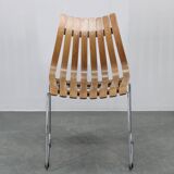1980s Set of Six Scandinavian Teak Dining Chairs