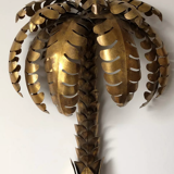 Palm wall lamp year 1970