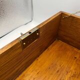 Biedermeier Box in Walnut on Oak, South Germany, 1850