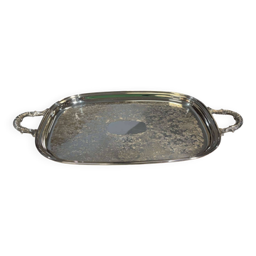 Silver-plated English tray