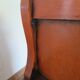 Rare entrance bench - Old chest bench - toy chest - oak color