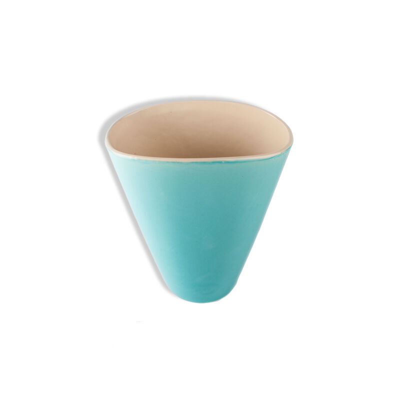 PL France vase ceramic vintage V - 83, color glass of water