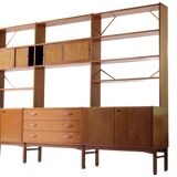 Bookcase Bokroa for Mobelfabrikk, 3 Modules , Norway 1970's