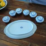 Creil Montereau dessert service, Japanese model