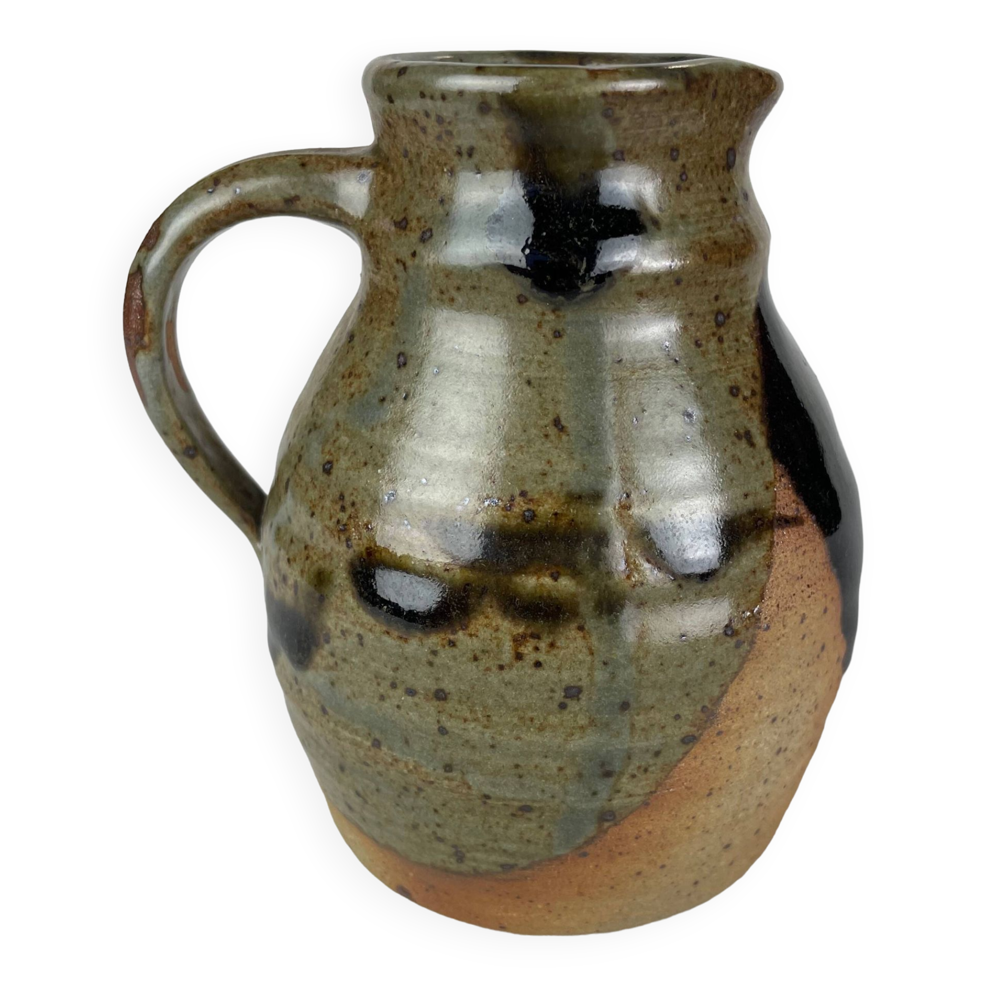 Milk jug in Matour pottery style