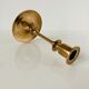Elegant brass candle holder Russian work