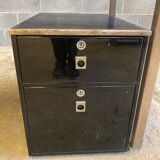 Office model 130 black Guy Lefèvre 1970 house Jansen