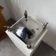 Silver-plated fruit bowl
