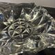 Large crystal ashtray