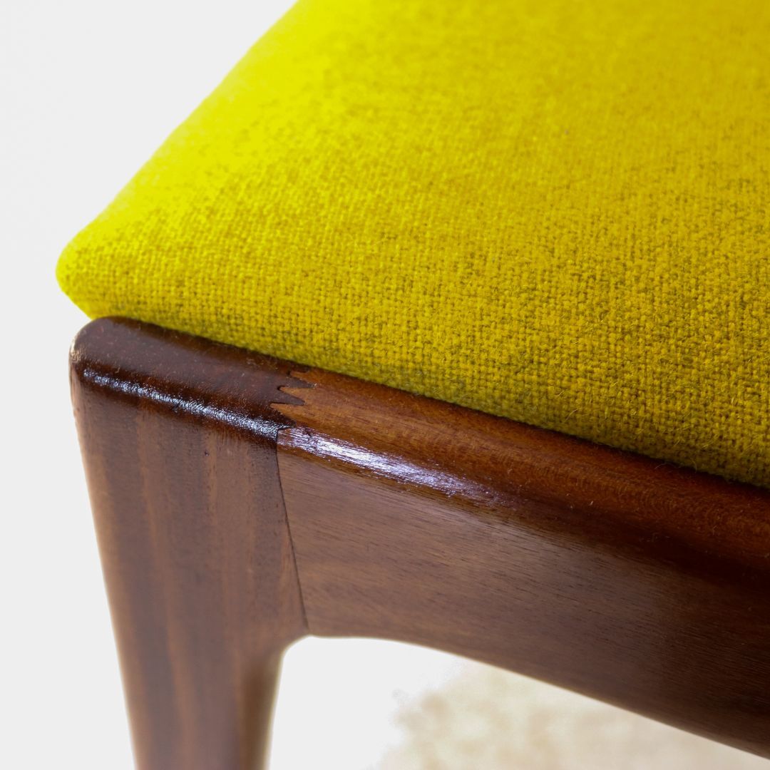 Set of 4 Mid-Century Teak Dining Chairs by AWA Netherlands 1960s