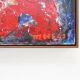 Jozef Mees, Lyrical Abstract Oil on Panel 1962