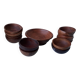 Wooden aperitif set