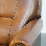 Fauteuil en cuir de mouton