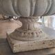 19th century cast iron medicis garden vase