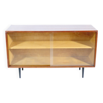 Teak Showcase sideboard by Herbert Hirche for Holzäpfel, 60s