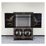 Chinese closet with stone