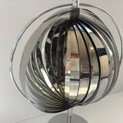 Moon Kare Designer Lamp 80’s Chrome Vintage Inspiration Vernon Panton