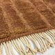 Plain brown Moroccan rug in wool 3/2 Custom-made Moroccan rug
