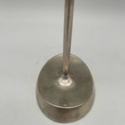 ABSA Danish Modernist Tulip Candle Holder in Silver Metal