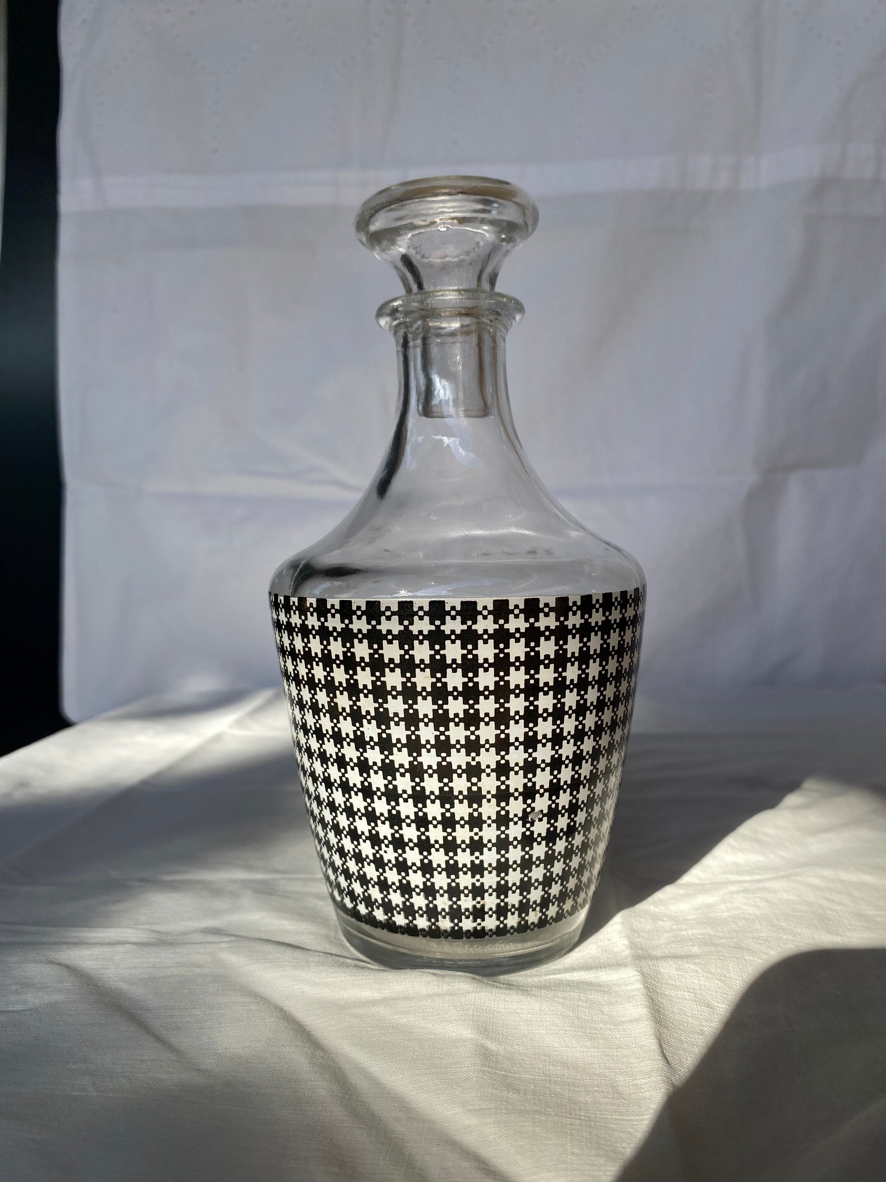 Vintage goosefoot decanter