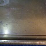 Vintage Louis style brass serving tray