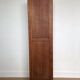 Vintage curtain binder in solid oak 5 shelves