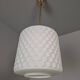 Czechoslovak Midcentury Modern Pendant Lamp in Textured Glass and Brass, 19