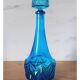 Bouteille belge bleu vif avec bouchon