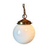 Opaline hanging with chain and cable