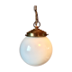 Opaline hanging with chain and cable
