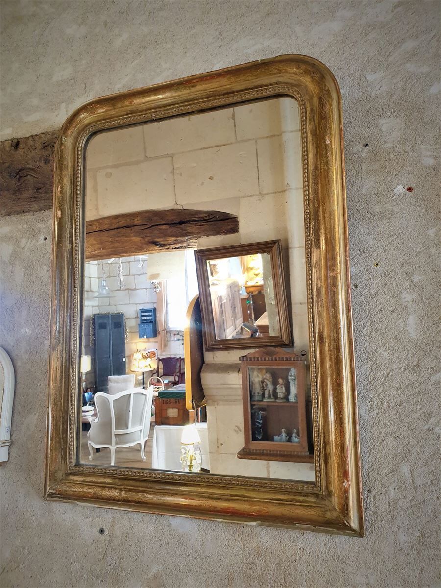 Antique mirror 67x90cm