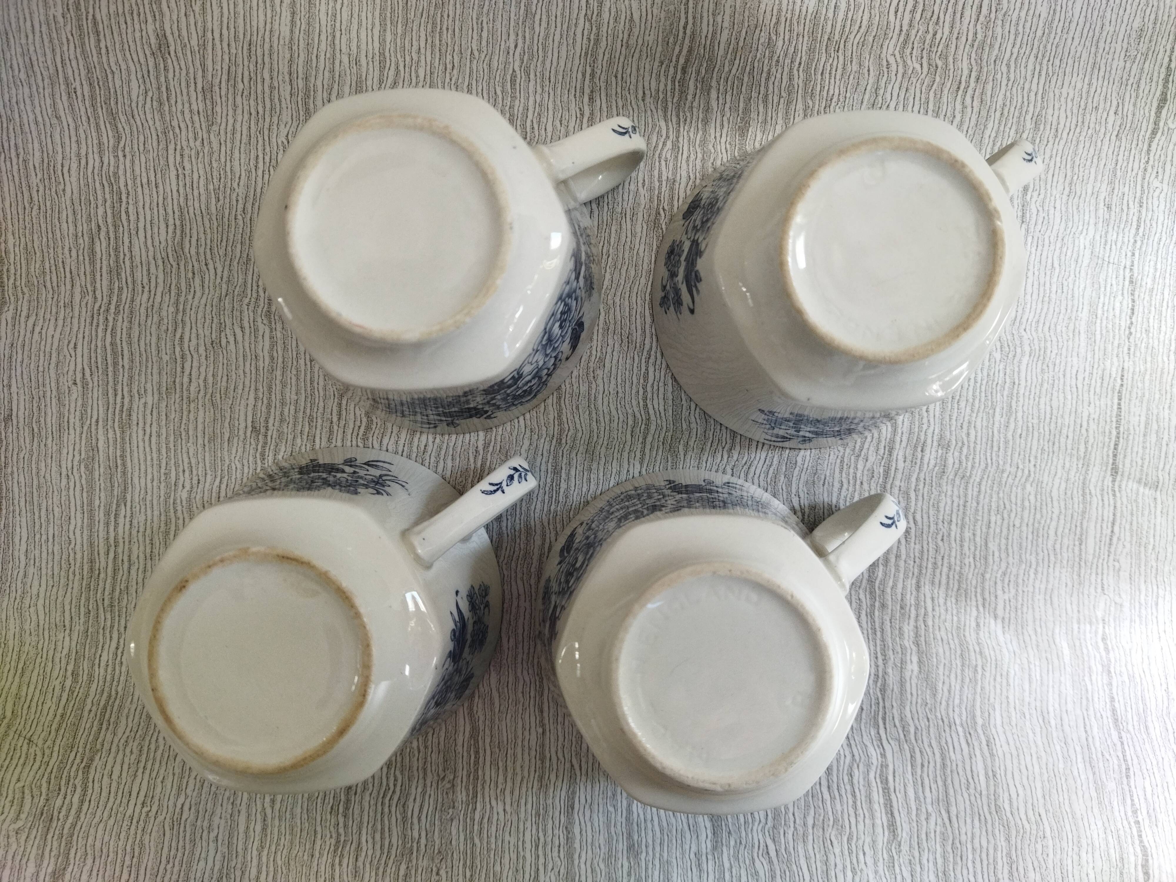 English coffee cups Ridgway Canterbury