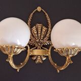 Bronze wall lamp