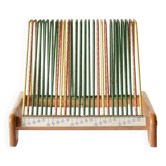 Vintage record rack for 25 vinyls - 1960s