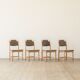 Henning Kjærnulf Razor Blade, dining chair (set of four)