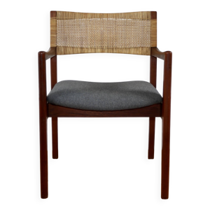 Fauteuil scandinave en - teck