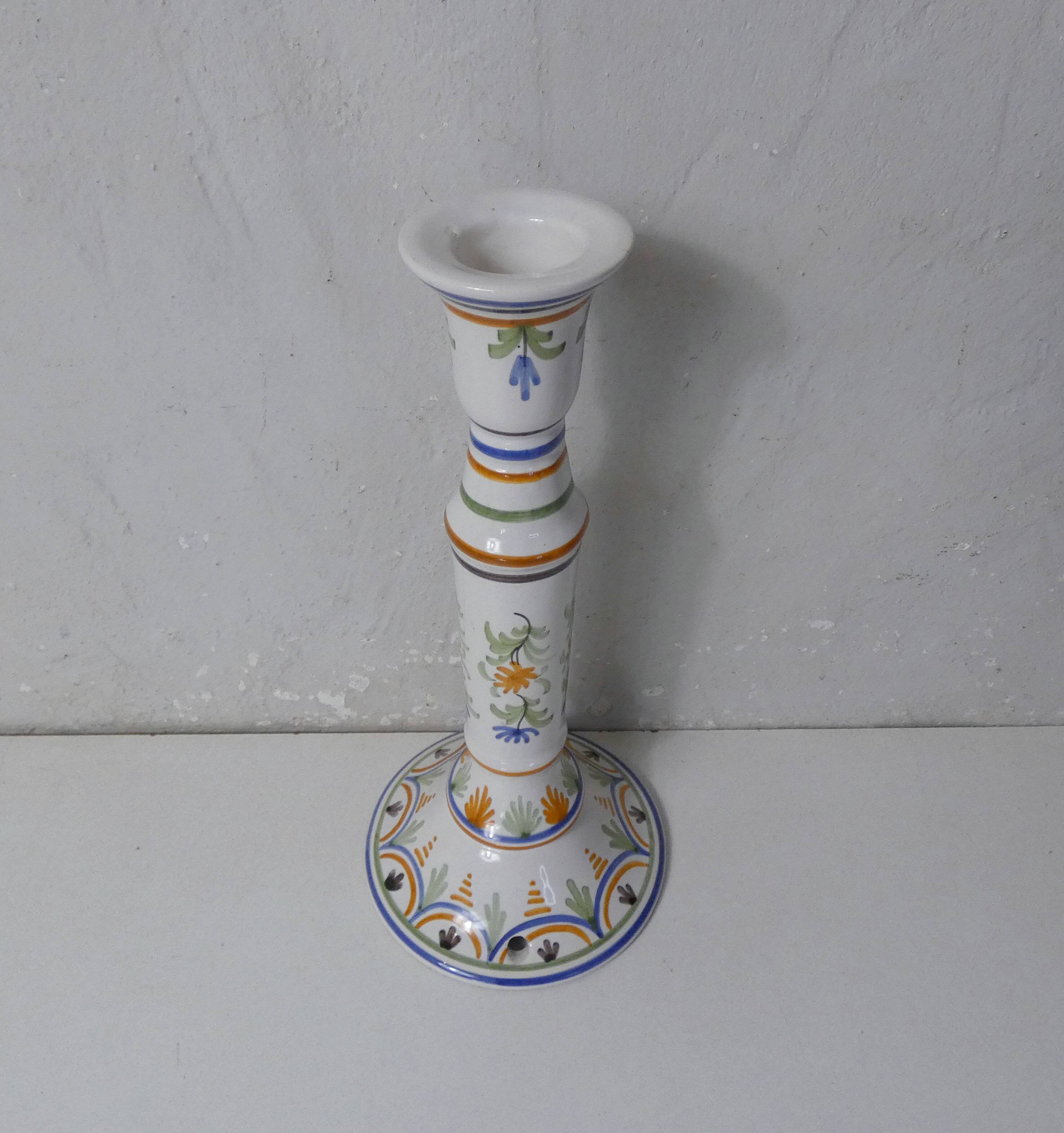 Old earthenware chandelier