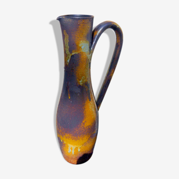 Stoneware pitcher