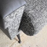 Un magnifique canapé pliant allemand des années 1960 après rénovation complète