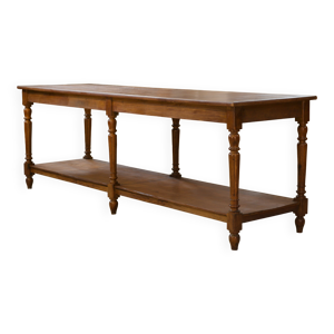 table de drapier en chêne