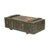Caisse militaire kaki