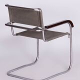 Restored Bauhaus Armchair, Thonet, Marcel Breuer, Czechia, 1930s