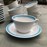 10 tea cups 60s