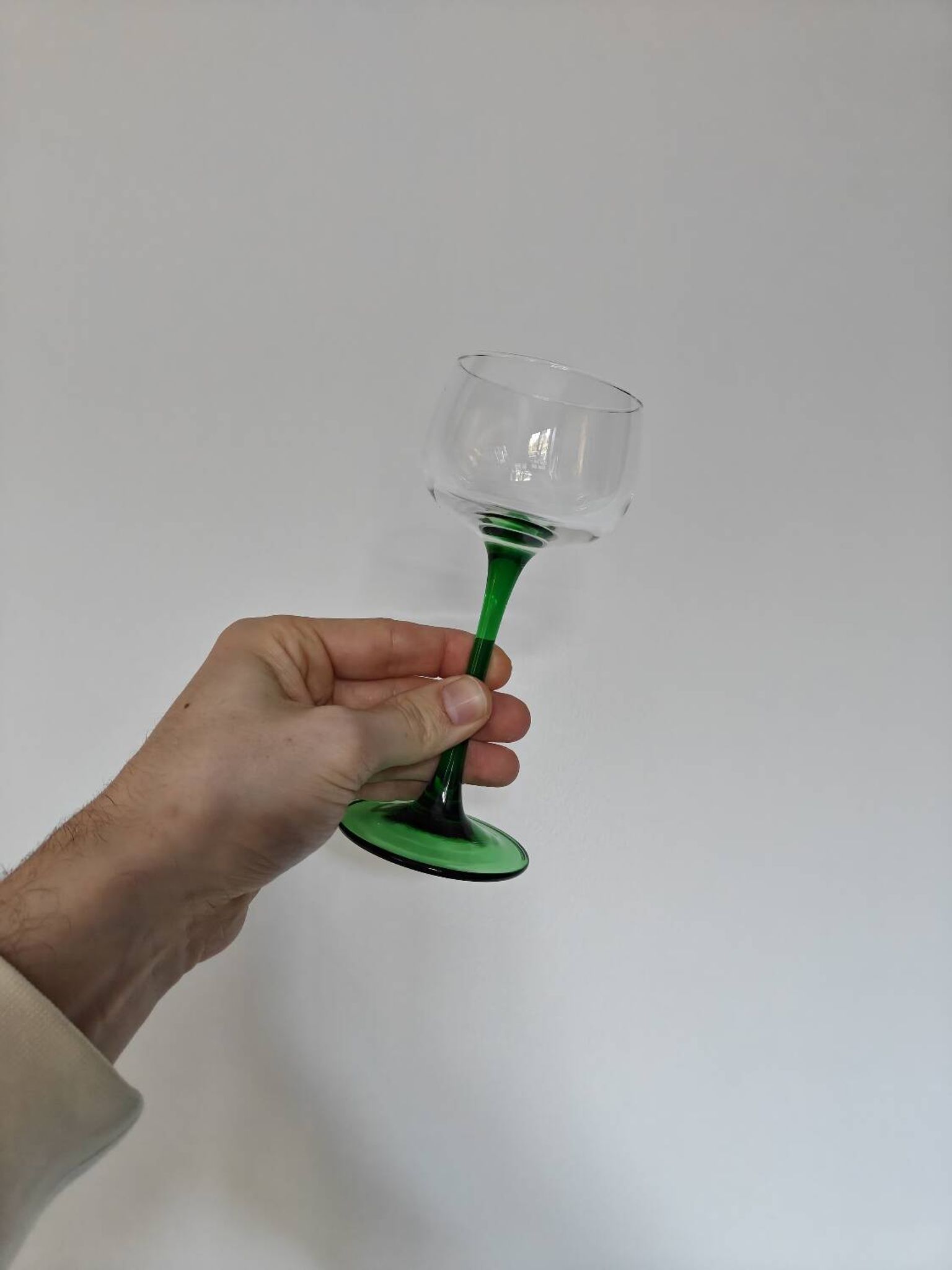 Set of wine glasses